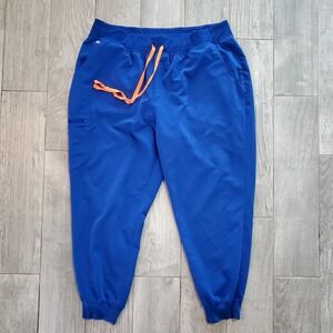 Women's Figs Zamora Jogger Scrub Pants 3XL Royal Blue 1sw200002 PO#4123‎